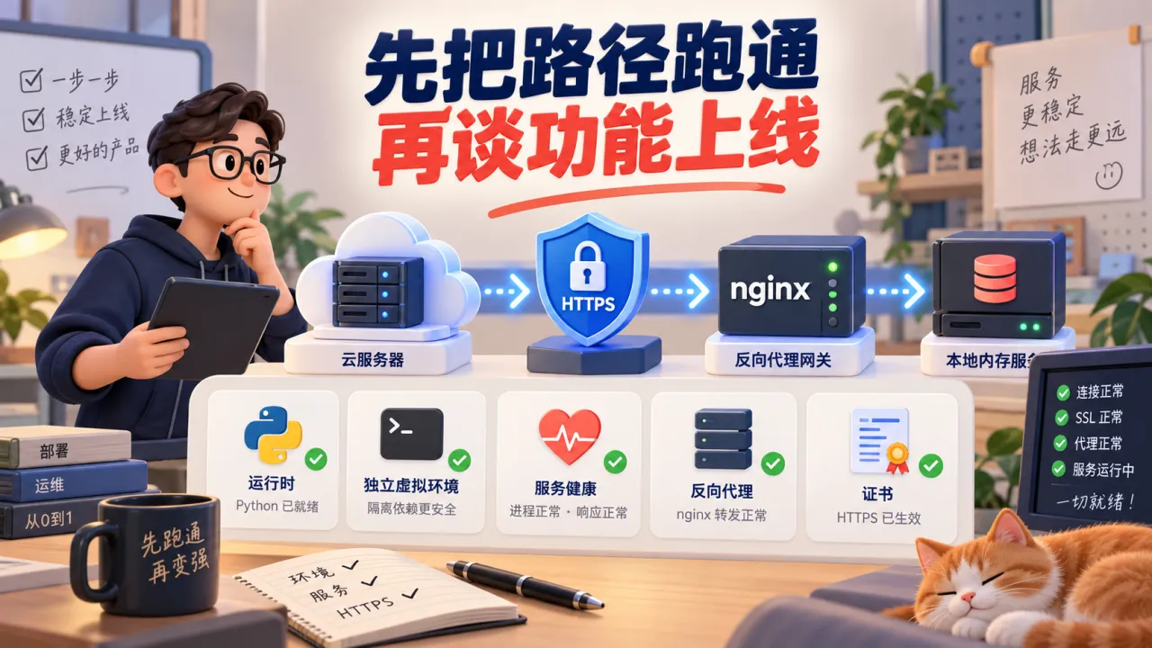 云服务器、HTTPS 与记忆服务的部署路径