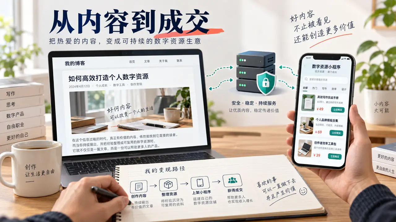 数字资源小程序搭建复盘：封面